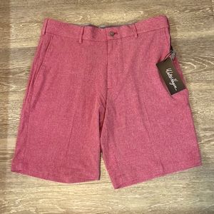 Walter Hagen Golf Heather Shorts Flat front 10”  Multiple Sizes Men’s NWT